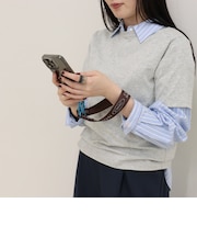 【JOli JOli/ジョリジョリ】ジャガードロゴマルチストラップ S