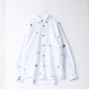 【COBMASTER/コブマスター】シャンブレー総柄B.Dシャツ