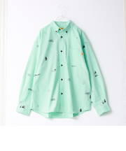 【COBMASTER/コブマスター】シャンブレー総柄B.Dシャツ