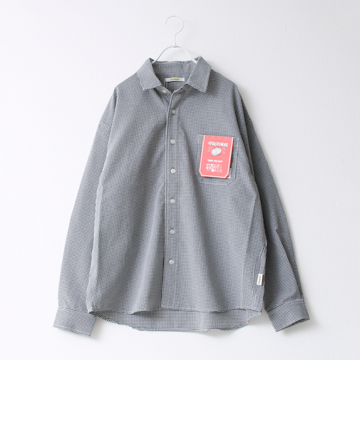 【FREDYMAC/フレディマック】シアサッカーチェックシャツ