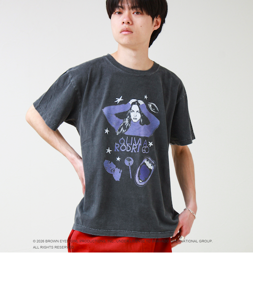 【GOOD ROCK SPEED】Olivia Rodrigo / オリヴィア・ロドリゴ プリントT