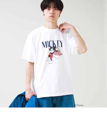 【GOOD ROCK SPEED】MICKEY / ミッキーマウス プリントTシャツ