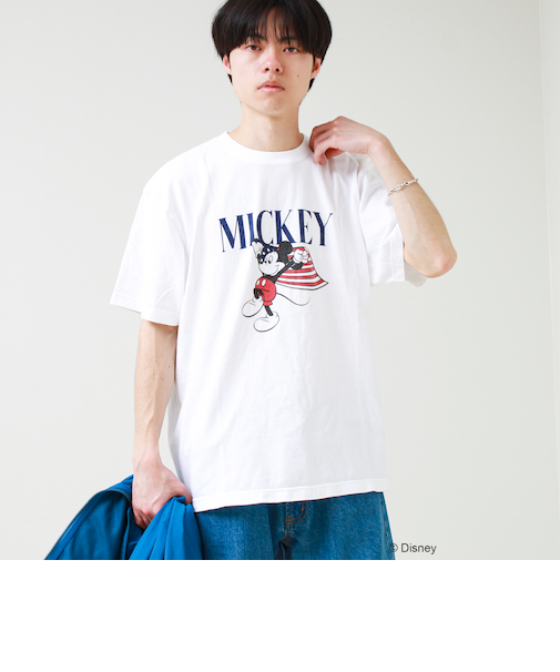 【GOOD ROCK SPEED】MICKEY / ミッキーマウス プリントTシャツ