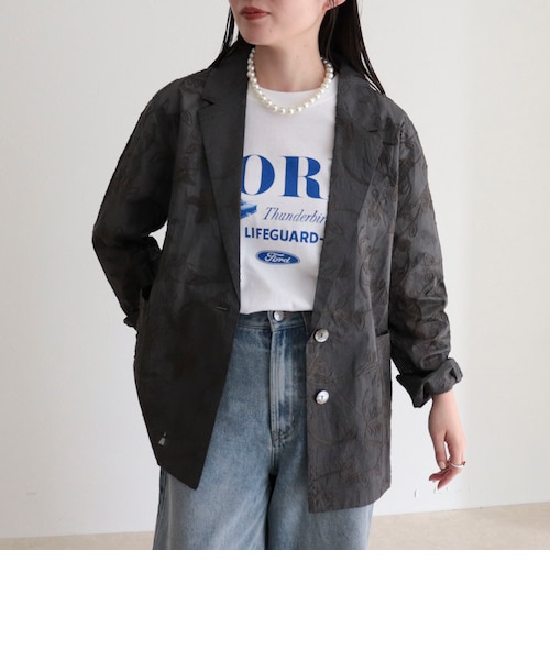 逸品】ダブルブレストシアージャケット｜アダムエロペの通販｜&mall