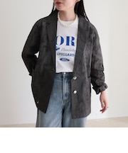 【MADE IN INDIA】シアー刺繍ジャケット