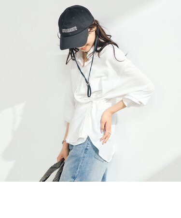 とろみカシュクールシャツ