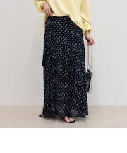 グリッタードットスカート