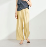 【接触冷感】ドライタンブラーセミワイドイージーパンツ