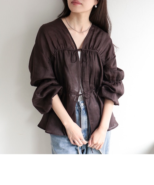 ラスターラミーカルゼブラウス