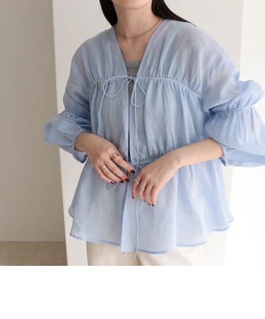 ラスターラミーカルゼブラウス