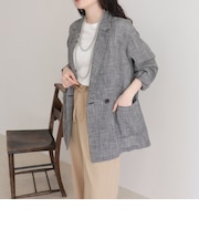 カラミテーラードジャケット