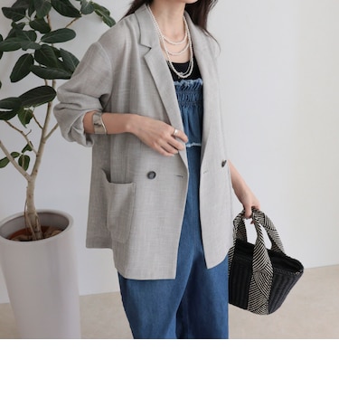 カラミテーラードジャケット