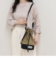 【OUTDOOR PRODUCTS】 バイカラードロスト巾着ショルダー