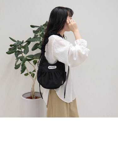 【OUTDOOR PRODUCTS】 エッグフォルムギャザーハンドルバッグ