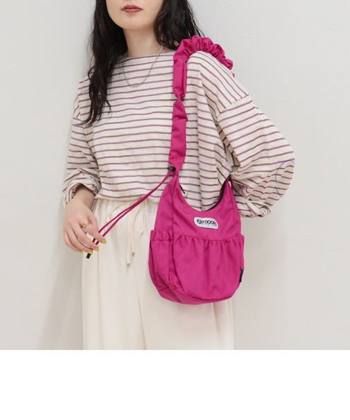 【OUTDOOR PRODUCTS】 エッグフォルムギャザーハンドルバッグ