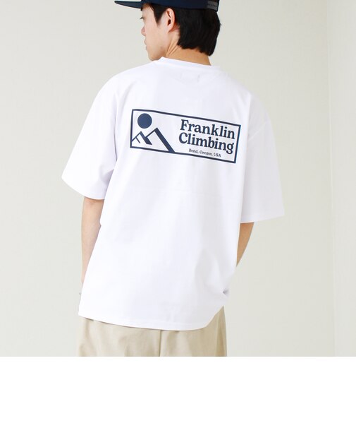 【Franklin Climbing】FLEXIBLE TECH-LOGO TEE