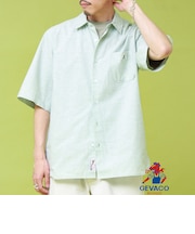 【GEVACO/ゲバコ】レギュラーカラー半袖シャツ
