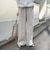 LINEN セミワイドリラクシーパンツ