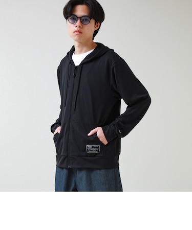 【TAION/タイオン】UV DRY RASH GUARD ZIP PK