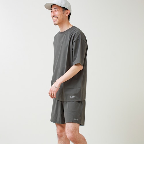 GLOSTER×TAION】機能素材 ワンマイルセットアップ（Tシャツ＋ショーツ