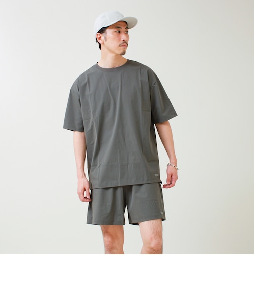 【GLOSTER×TAION】機能素材 ワンマイルセットアップ（Tシャツ＋ショーツ）