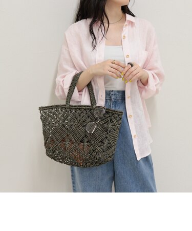 【BAGMATI/バグマティ】柄編みアバカトート