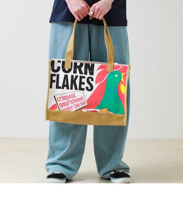 FTL VINTAGE Kelloggs Package print canvas bag