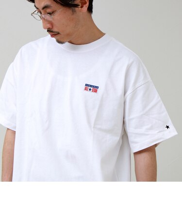 【CONVERSE】プレートロゴ 半袖Tシャツ