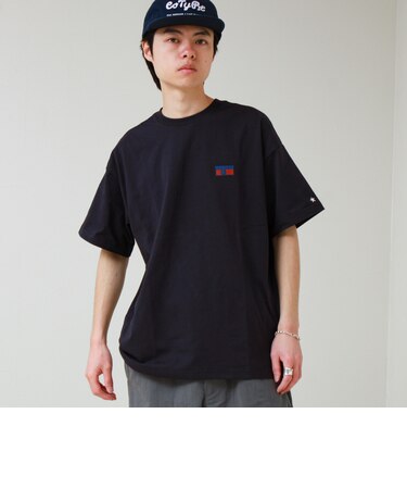 【CONVERSE】プレートロゴ 半袖Tシャツ