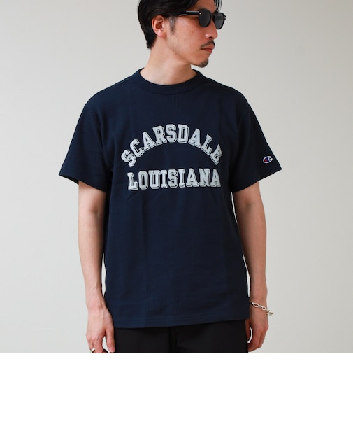 【Champion/チャンピオン】WAFFLE PRINT S/S