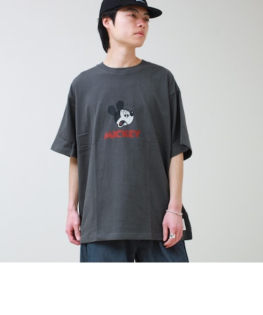 【DISCUS】Disney ミッキープリントTシャツ