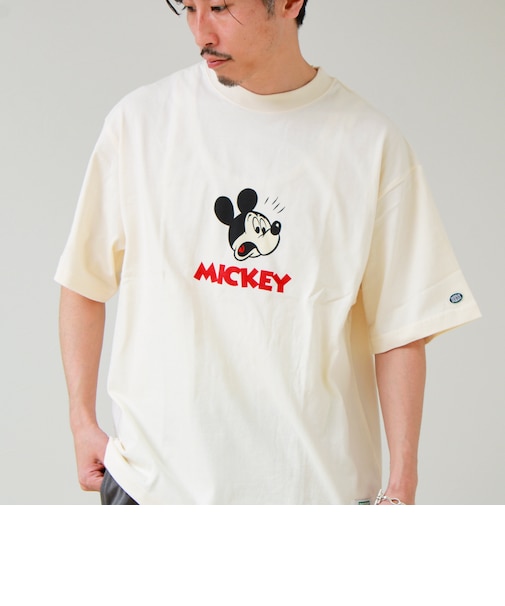 【DISCUS】Disney ミッキープリントTシャツ