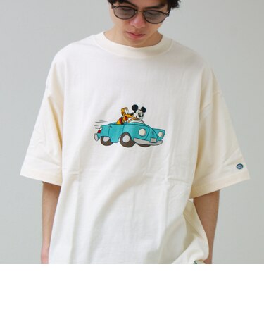 【DISCUS】Disney ミッキープリントTシャツ