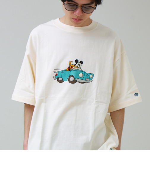 【DISCUS】Disney ミッキープリントTシャツ