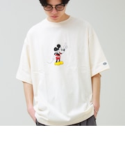 【DISCUS】Disney ミッキープリントTシャツ