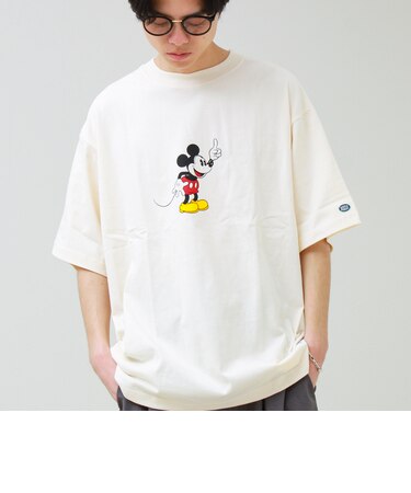 【DISCUS】Disney ミッキープリントTシャツ