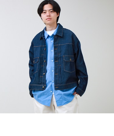 【軽量ストレッチ】メッシュデニム3rdタイプジャケット
