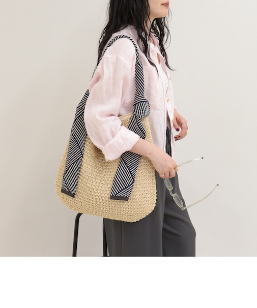 ラメテープワンハンドルトートバッグ