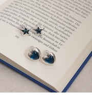 アンティーク調ハートピアス