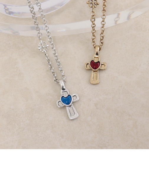 アンティーク調ハートネックレス