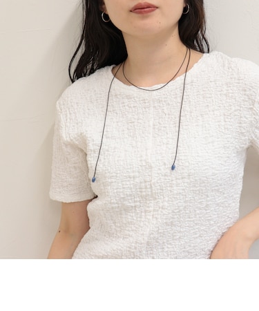 ビーズエンドコードチョーカー