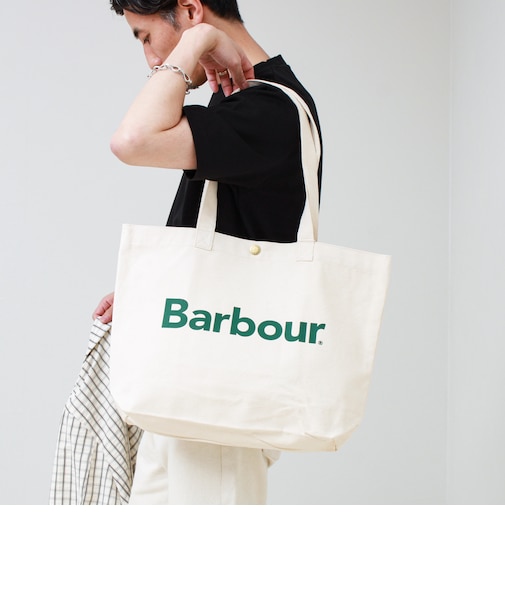 【BARBOUR/バブアー】LOGO TOTE BAG ロゴトートバッグ