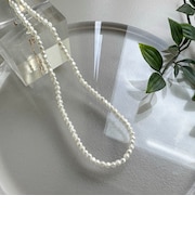 ランダムパールネックレス