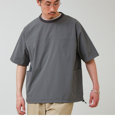 【接触冷感/セットアップ着用可能】SoftCool サイドポケットTシャツ