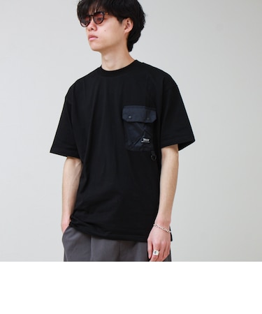 【TAION / タイオン】MOUNTAION FRAP POCKET T-SH