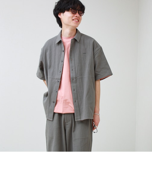 【JACKPURCELL/ジャックパーセル】コットンパナマ半袖シャツ
