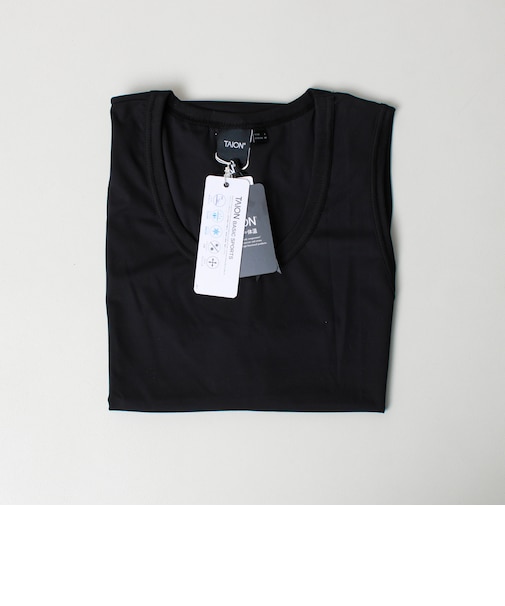 【TAION / タイオン】ベーシックスポーツ UV 高反発ストレッチ タンクトップ