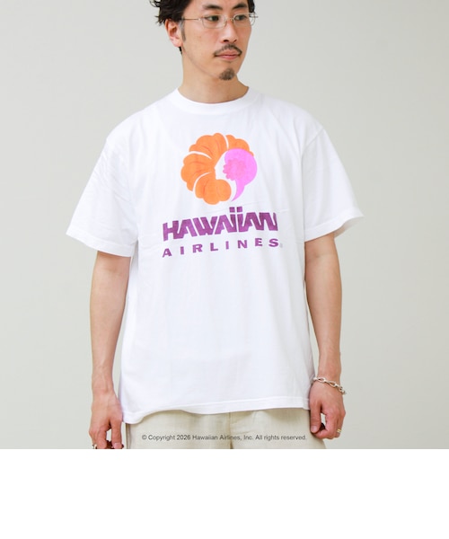 Hawaiian Airlines Tシャツ Mサイズ 2枚セット Hawaiian Airlines 70's Retro Stack T-Shirt (as1, Alpha, s, Regular