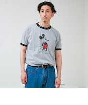 【GOOD ROCK SPEED】MICKEY / ミッキーマウス リンガーダメージT