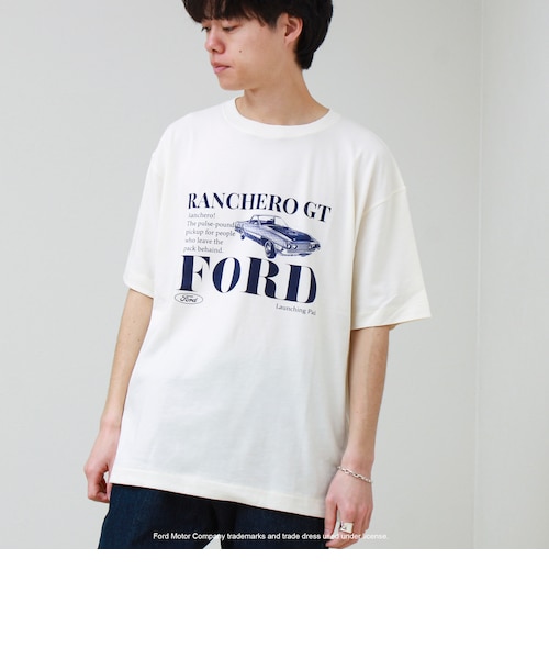 ドゥーズィエムクラス　GOOD ROCK SPEED FORD tee GOOD ROCK SPEED Ford LOGO Tee（Tシャツ／カットソー）｜OUTDOOR